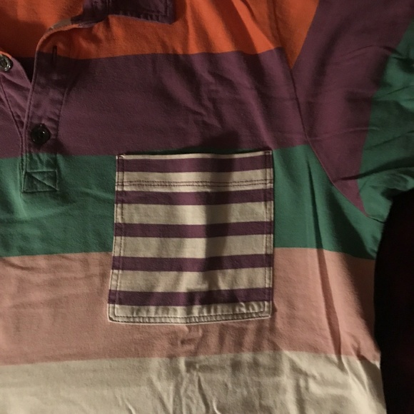 ADIDAS ORIGINALS COLOR BLOCK POLO - Picture 2 of 3